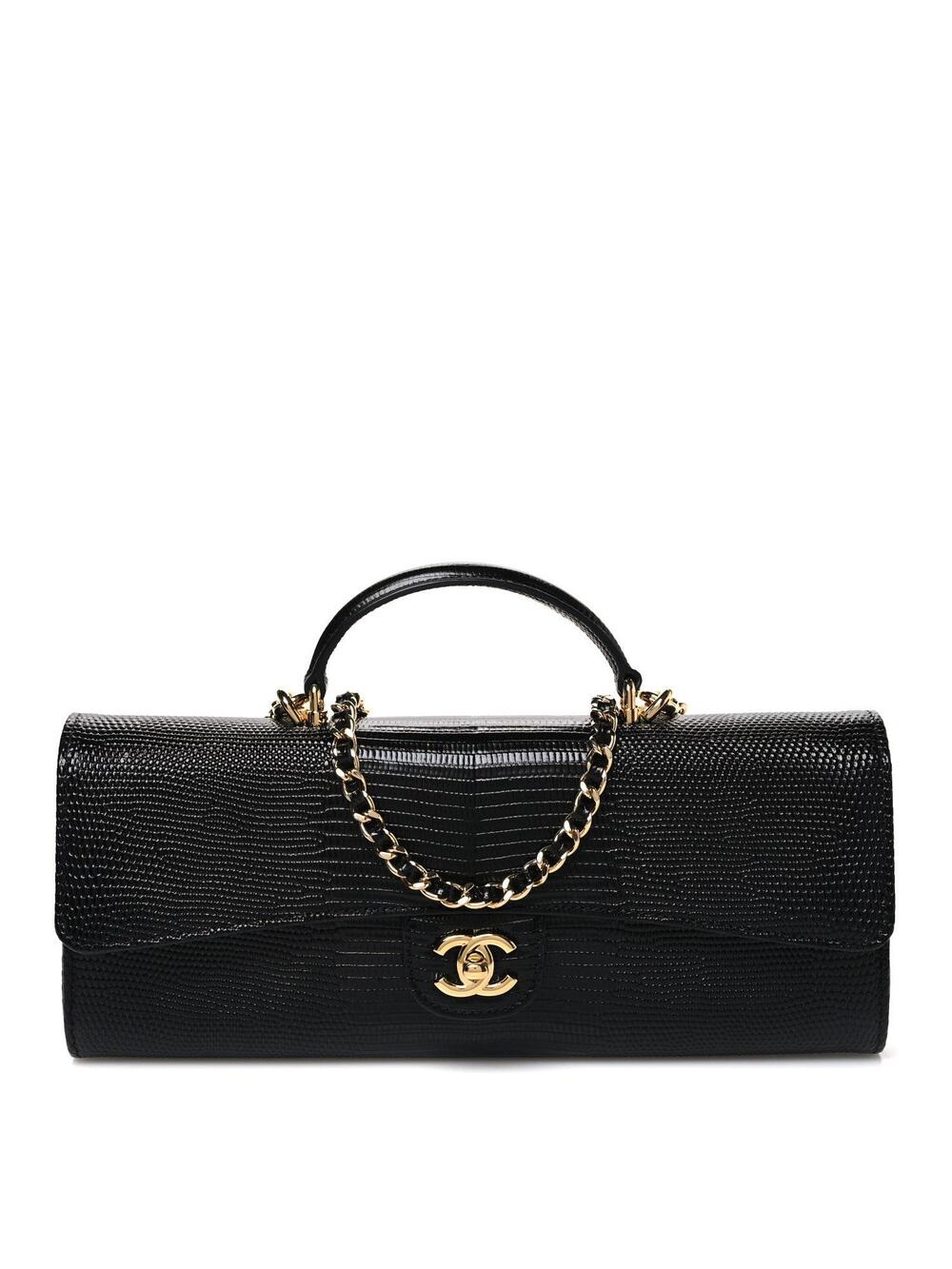 Chanel Calfskin Lizard Embossed Top #345613C82B